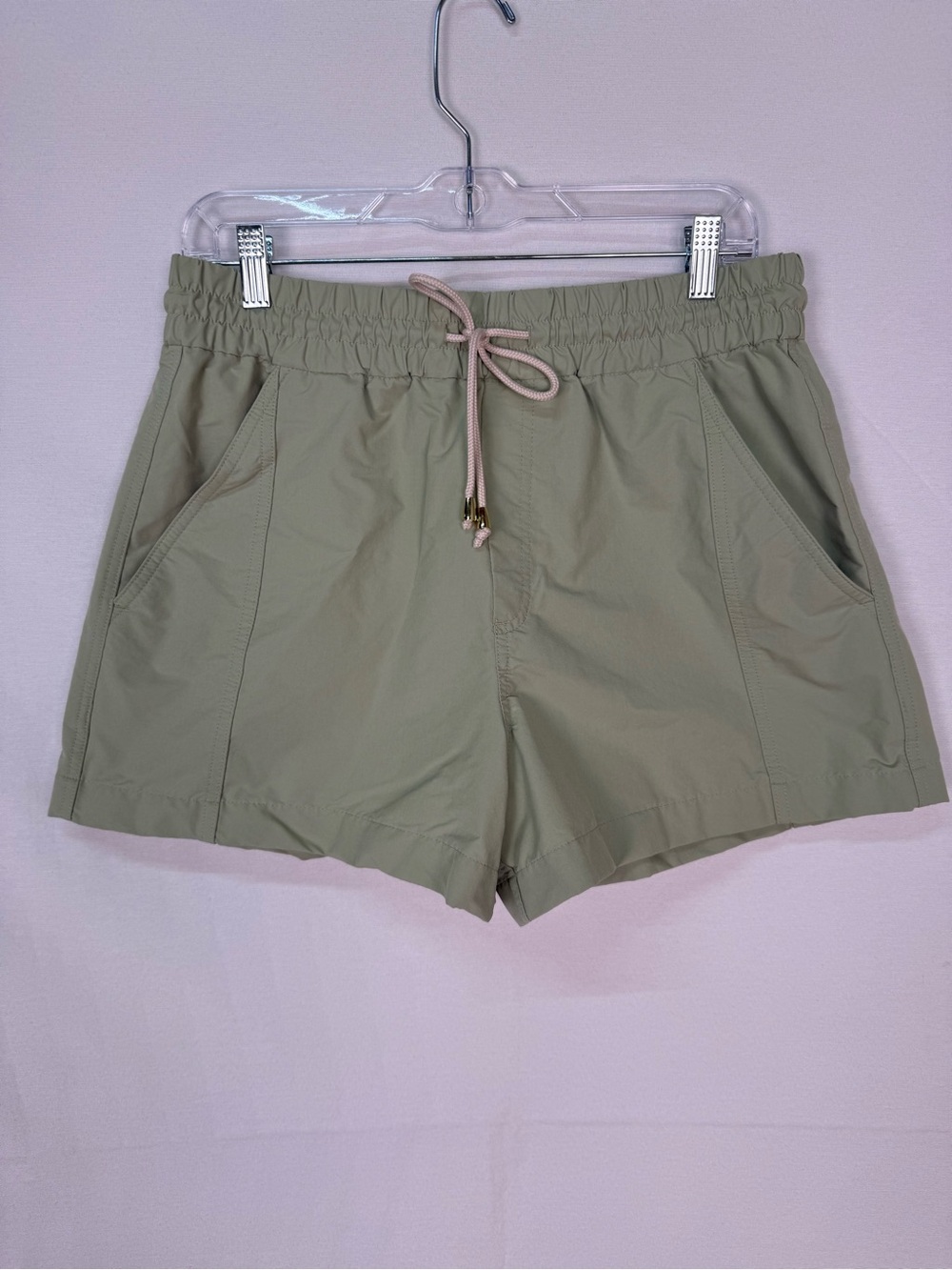 J. Crew Olive Green Drawstring Athletic Shorts